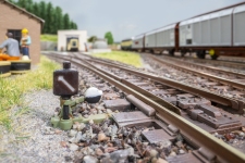 Noch 13610 - H0 - Stellhebel mit Weichenlaterne, links (5 Stück)